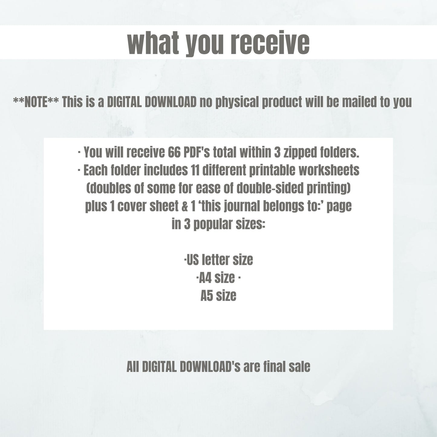 My Pottery Journal - Grey