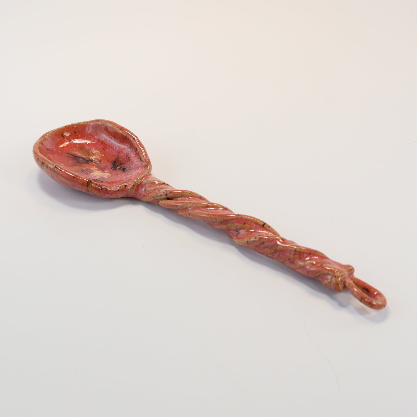Table Spoon - Hot Pink Leopard
