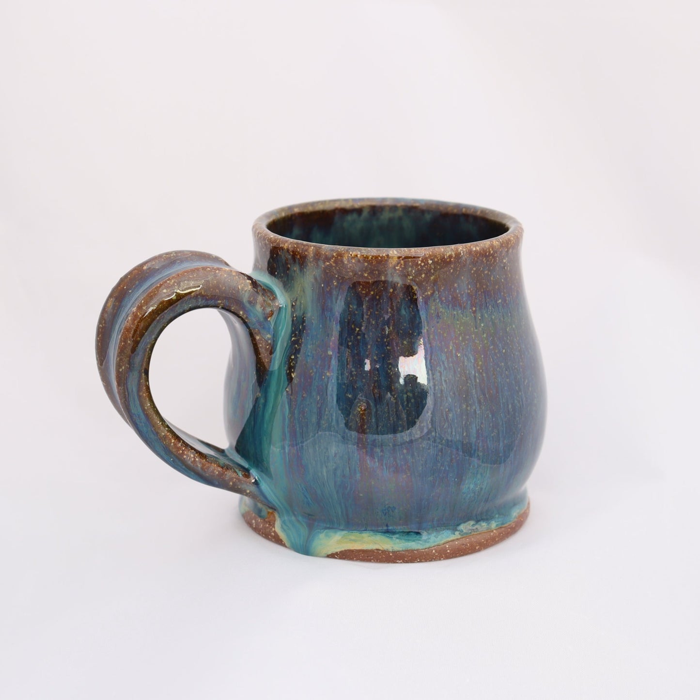 Small Mug - Teal Wave #2