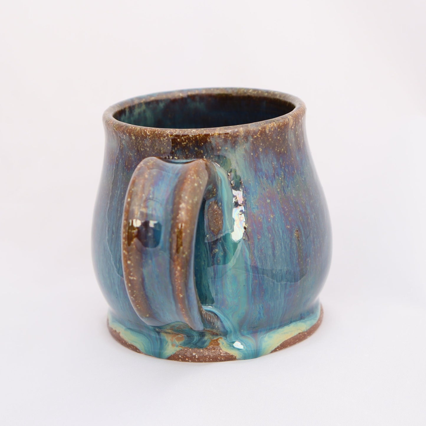 Small Mug - Teal Wave #2