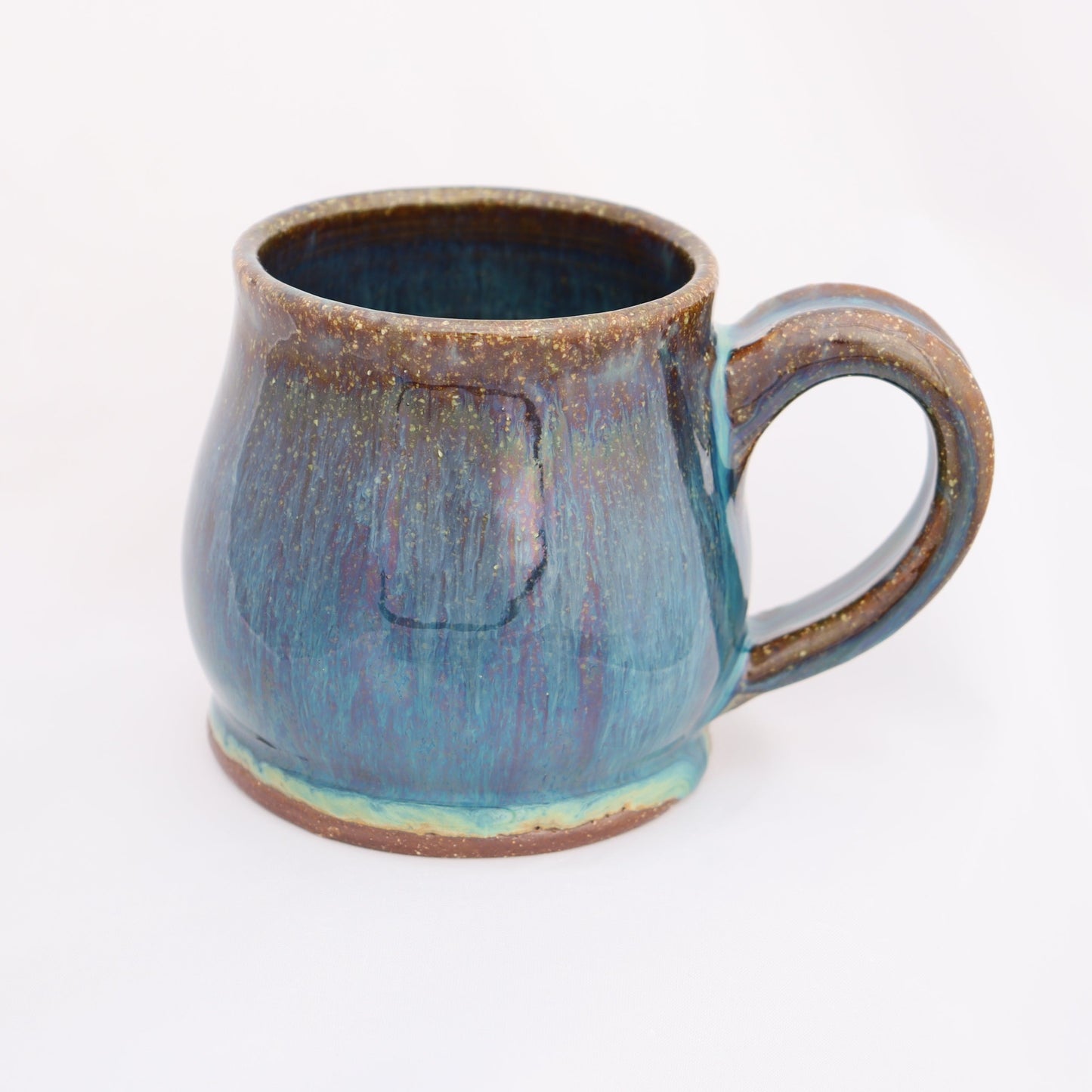 Small Mug - Teal Wave #2