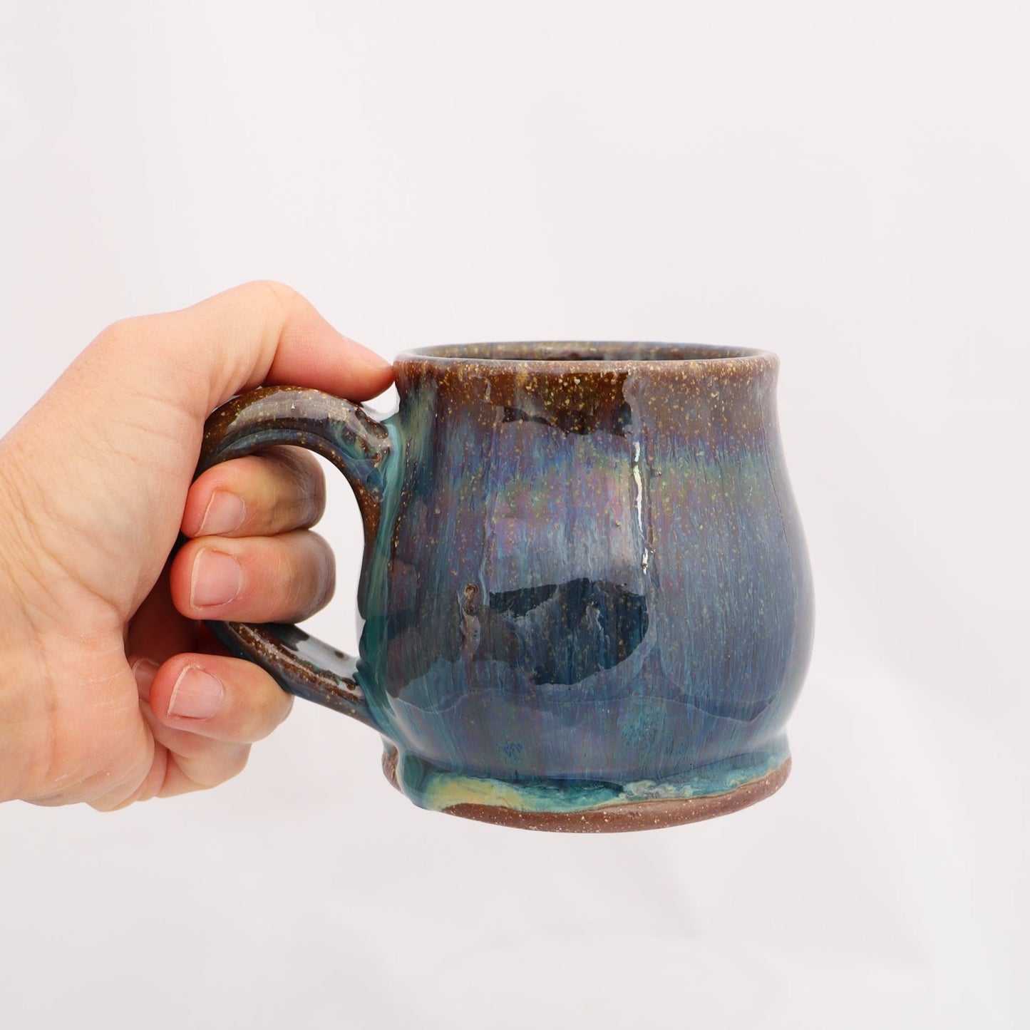 Small Mug - Teal Wave #2